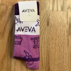 NWT Aveva Construction Themed Socks